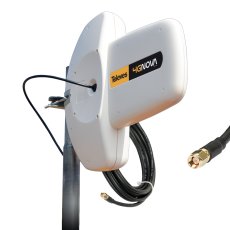 Televes 4G-Nova Riktantenn 7 dBi – SMA-kabel (5/7,5/10 m) för 2G/3G/4G, MIMO-stöd