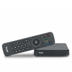TVIP S-Box v.605, IPTV HD Box Android o Linux 4K Med WiFi 2,4/5 GHz