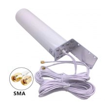 Rundstrålande 4G LTE MIMO Antenn 16 dBi med 5m kablar