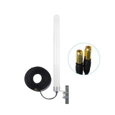 Qifan LTE MIMO Rundstrålande Antenn 5G/4G/3G/2G – IP67, 10m kabel