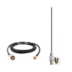 5G - 4G Lte antenn 14,2 dBi Signalplus, 110cm lång, inkl. 5m kabel