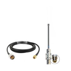 5G - 4G Lte antenn 3,5 dBi Signalplus, 60cm lång, inkl. 5m kabel.