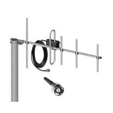 450 Mhz - NMT riktantenn med 6 dBi förstärkning inkl 5 m kabel.