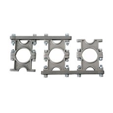 Universal Sidmatning för 3 LNB Aluminium