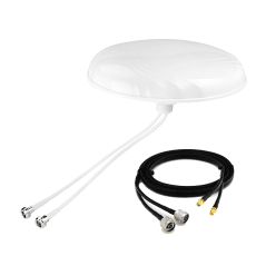 4G/5G Rundstrålande MIMO-antenn 18 dBi – För husbil, båt & fasta installationer