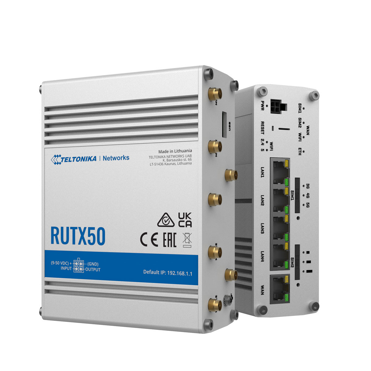 Teltonika RUTX50 5G - Router & modem - Mobilt bredband